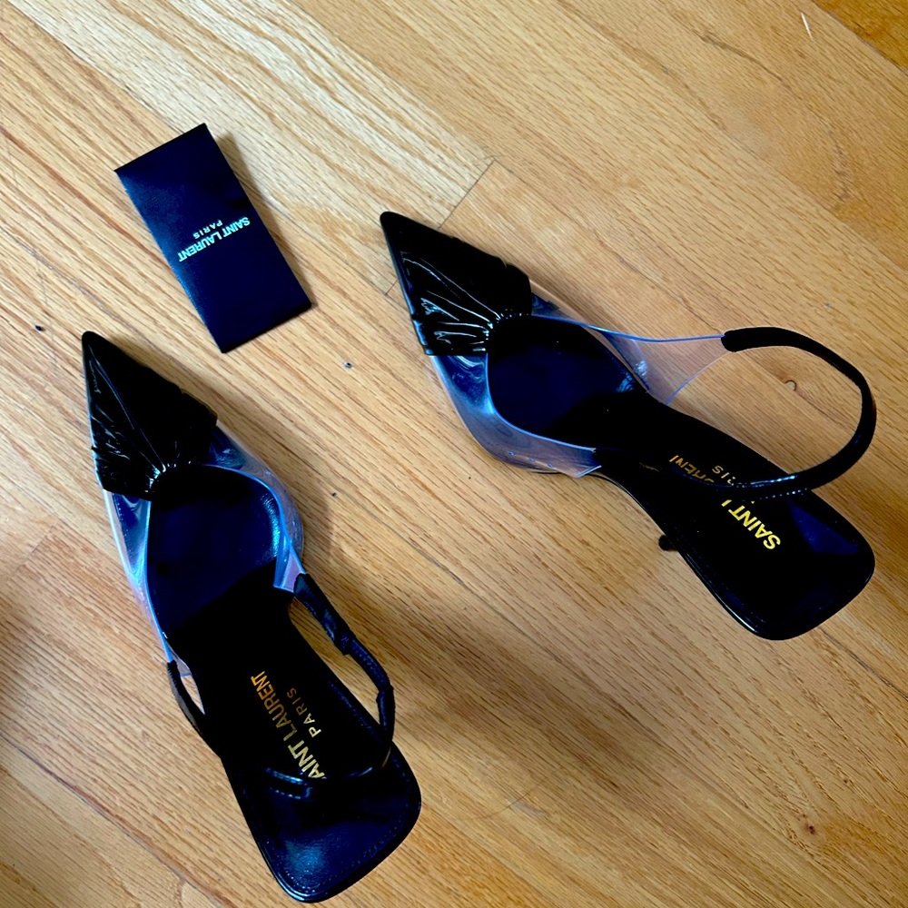 o Saint Laurent Riqua 115mm pumps